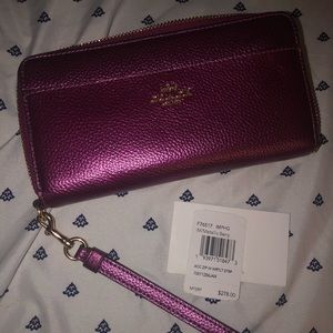 Coach zipper Wallet
